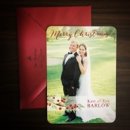 Newlywed Christmas Card