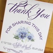 Ashley S Thank You Sign